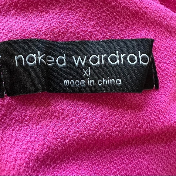 Naked Wardrobe  Cutout One-Shoulder Mini Dress in Pink 17762 - Picture 10 of 10